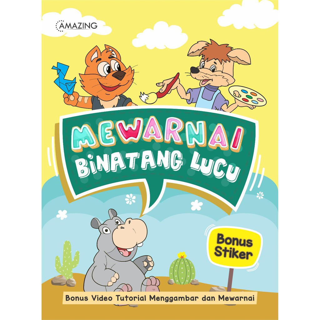 Detail Gambar Mewarnai Binatang Lucu Nomer 31