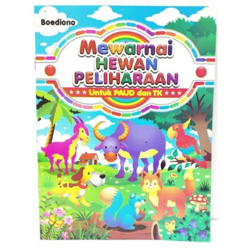 Detail Gambar Mewarnai Binatang Peliharaan Nomer 43