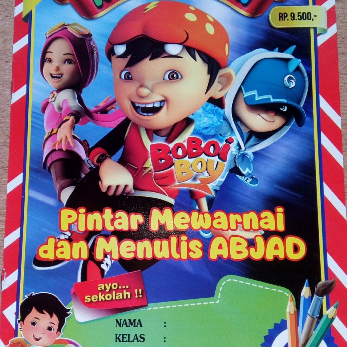 Detail Gambar Mewarnai Boboiboy Nomer 38