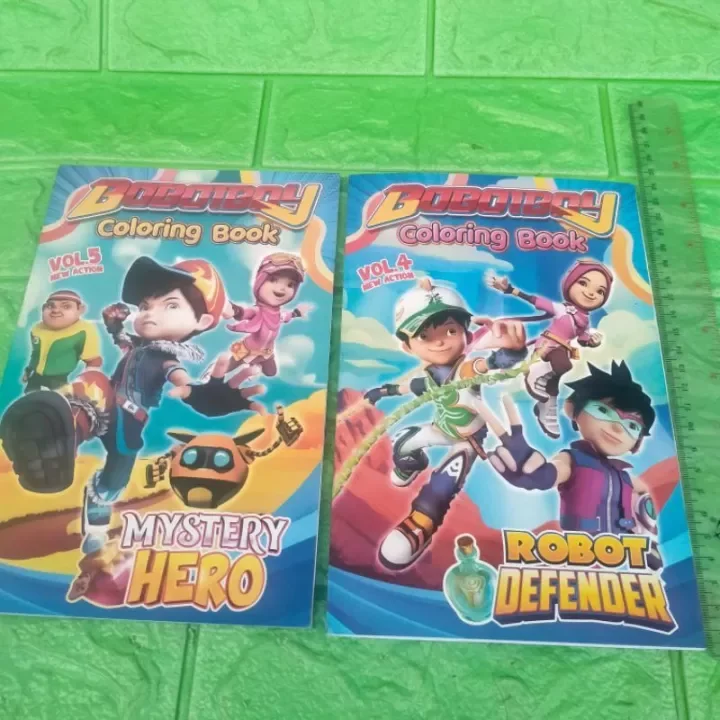 Detail Gambar Mewarnai Boboiboy Nomer 50