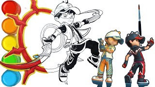 Detail Gambar Mewarnai Boboiboy Kuasa 7 Nomer 13