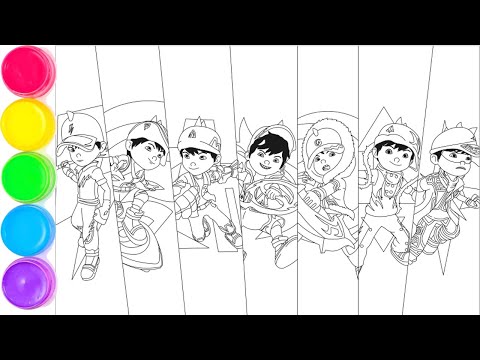 Detail Gambar Mewarnai Boboiboy Kuasa 7 Nomer 14