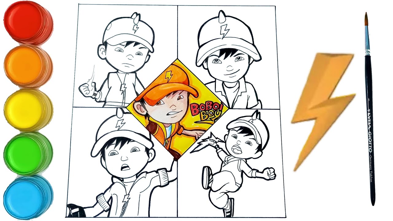 Detail Gambar Mewarnai Boboiboy Kuasa 7 Nomer 33