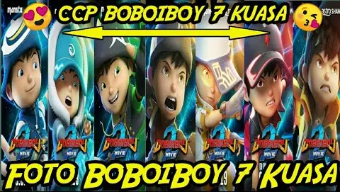 Detail Gambar Mewarnai Boboiboy Kuasa 7 Nomer 34