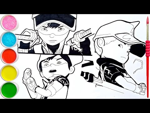 Detail Gambar Mewarnai Boboiboy Kuasa 7 Nomer 45