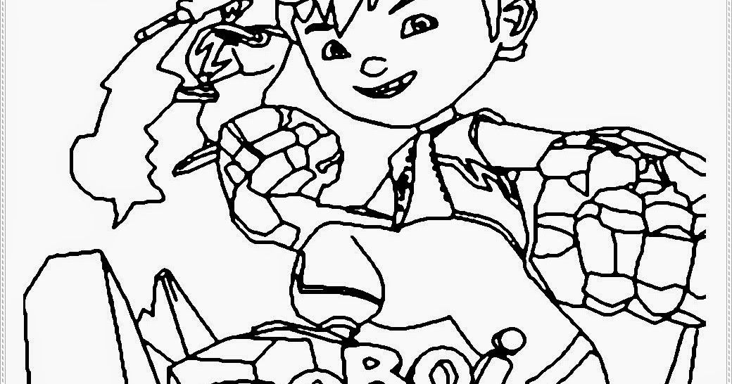 Detail Gambar Mewarnai Boboiboy Kuasa 7 Gambar Mewarnaiboboiboy Nomer 23