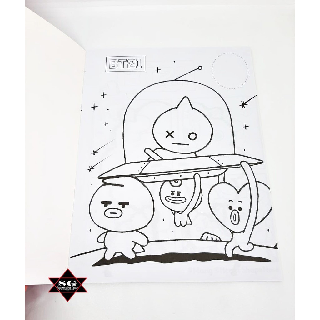 Detail Gambar Mewarnai Bt21 Nomer 31