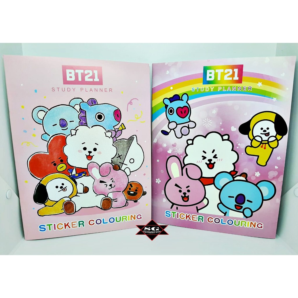 Detail Gambar Mewarnai Bt21 Nomer 41