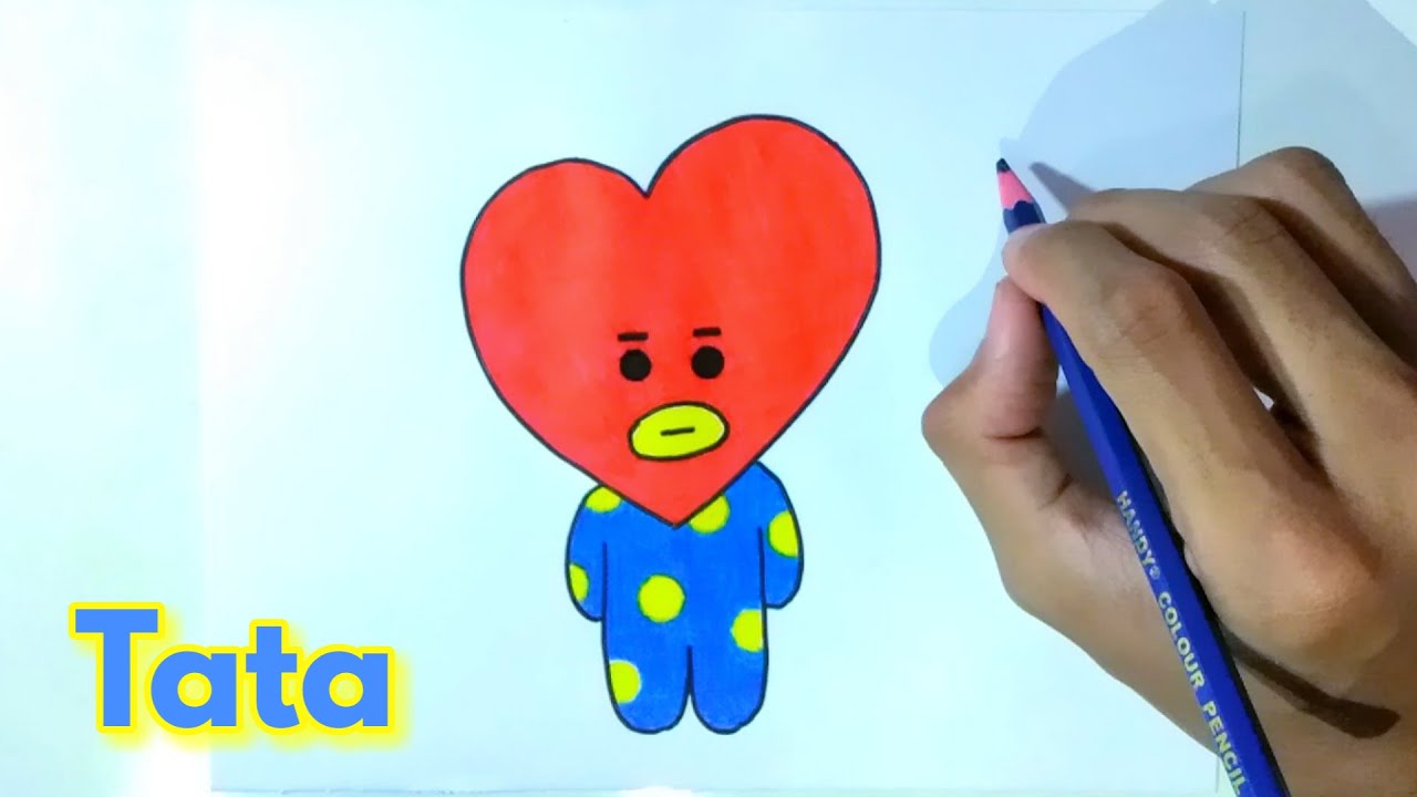 Detail Gambar Mewarnai Bt21 Tata Nomer 7