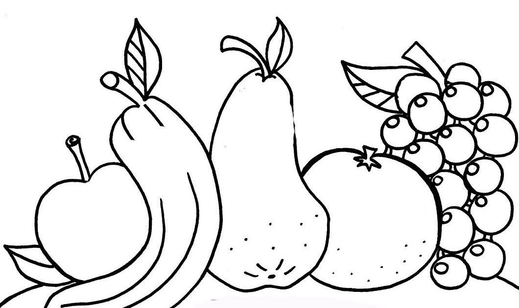 Detail Gambar Mewarnai Buah Buahan Gambar Mewarna Hantu Nomer 11