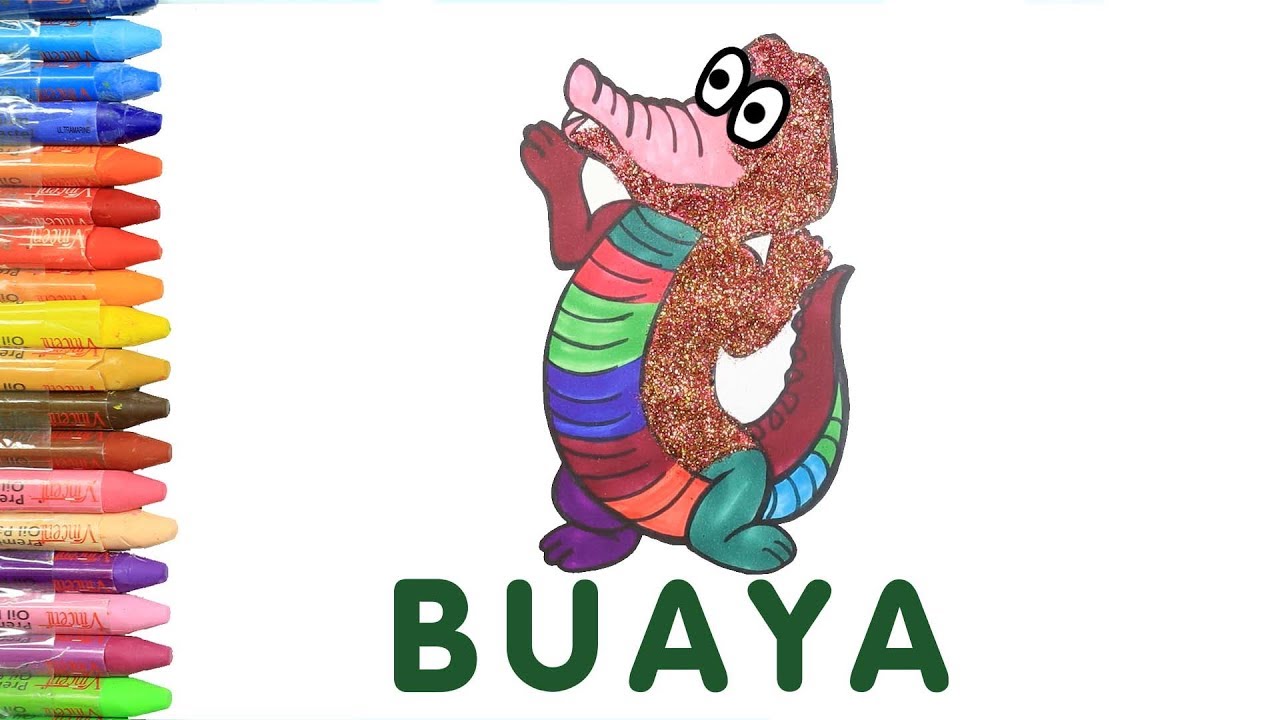 Detail Gambar Mewarnai Buaya Nomer 31