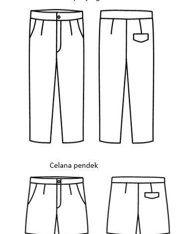 Detail Gambar Mewarnai Celana Nomer 29