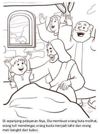 Detail Gambar Mewarnai Cerita Dalam Alkitab Seorang Anak Denga Tuhan Yesus Nomer 6