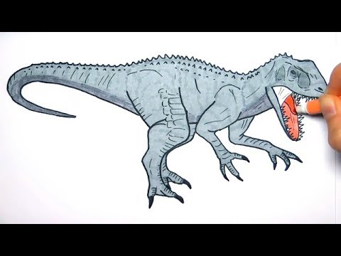 Detail Gambar Mewarnai Dinosaurus Nomer 43