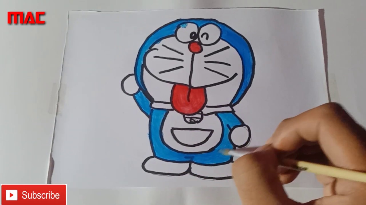 Detail Gambar Mewarnai Dora Emon Nomer 31