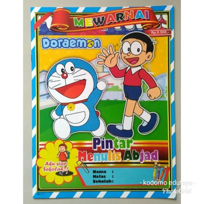 Detail Gambar Mewarnai Doraemon Nomer 34