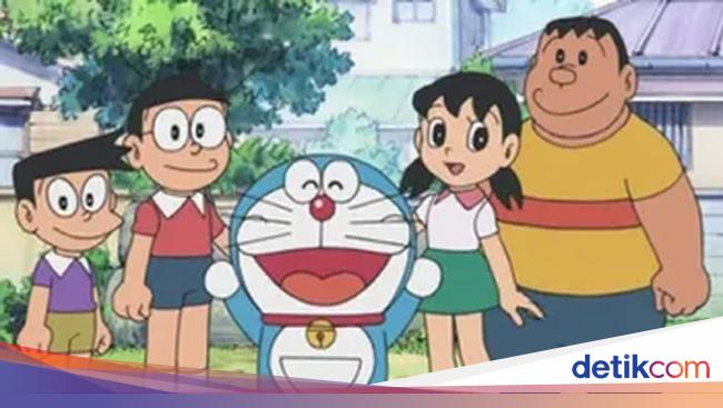 Detail Gambar Mewarnai Doraemon Dan Kawan Kawan Nomer 13