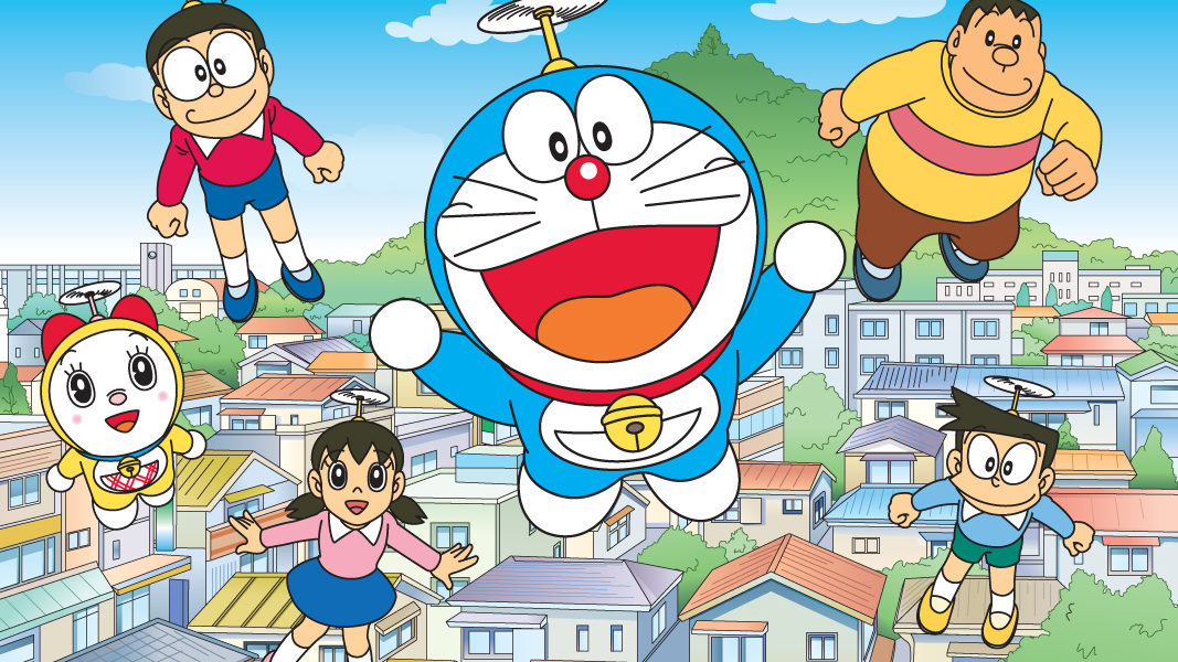 Detail Gambar Mewarnai Doraemon Dan Kawan Kawan Nomer 14