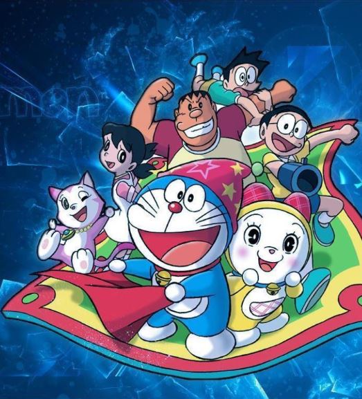 Detail Gambar Mewarnai Doraemon Dan Kawan Kawan Nomer 30