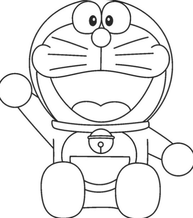 Detail Gambar Mewarnai Doraemon Dan Kawan Kawan Nomer 34