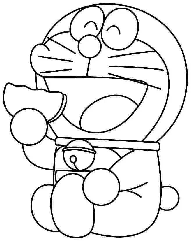 Detail Gambar Mewarnai Doraemon Dan Nobita Nomer 7