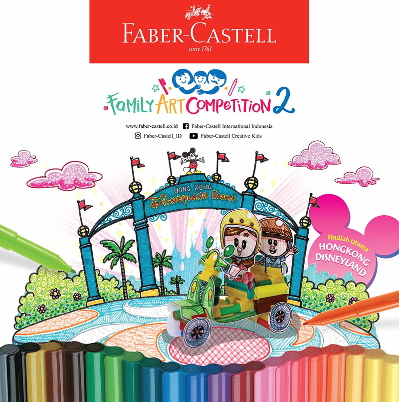 Detail Gambar Mewarnai Faber Castell Nomer 32