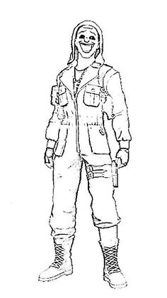 Detail Gambar Mewarnai Free Fire Koleksi Nomer 13 Detail Gambar Mewarnai Free Fire Koleksi Nomer 13