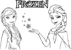 Detail Gambar Mewarnai Frozen Terbaru Nomer 21