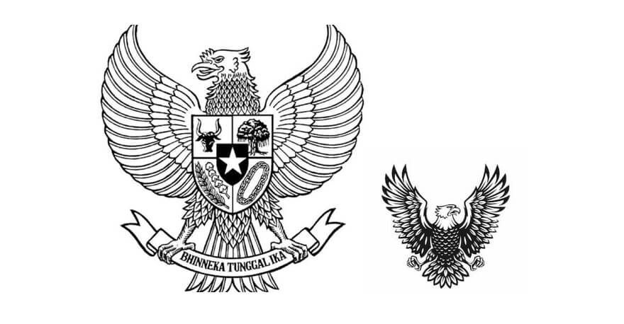 Detail Gambar Mewarnai Garuda Pancasila Nomer 16