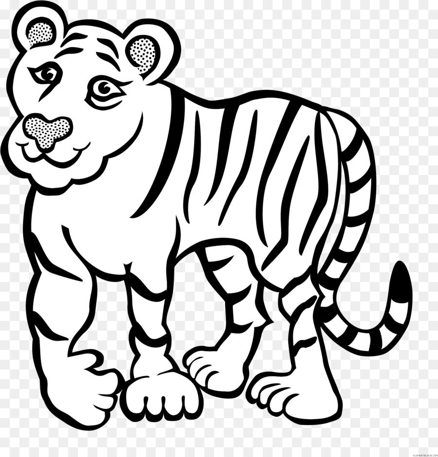 Detail Gambar Mewarnai Harimau Kartun Nomer 15