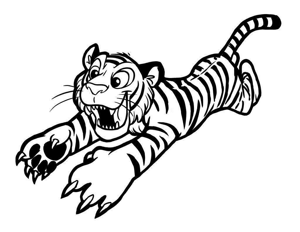 Detail Gambar Mewarnai Harimau Kartun Nomer 42