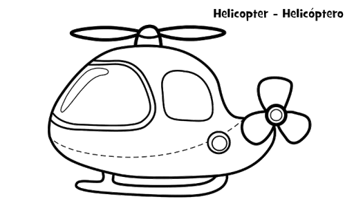 Detail Gambar Mewarnai Helikopter Nomer 22