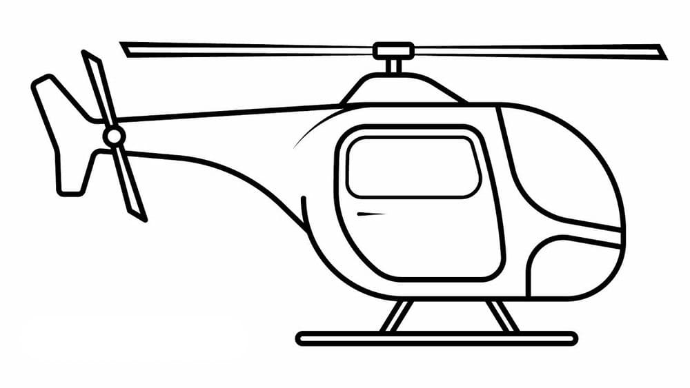 Detail Gambar Mewarnai Helikopter Nomer 33