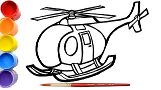 Detail Gambar Mewarnai Helikopter Nomer 40