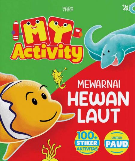 Detail Gambar Mewarnai Hewan Laut Nomer 56