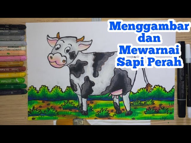 Detail Gambar Mewarnai Hewan Sapi Nomer 31