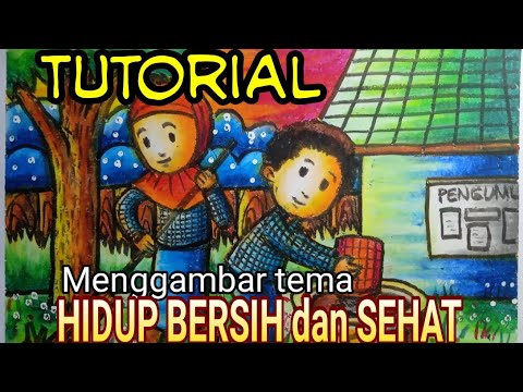 Detail Gambar Mewarnai Hidup Bersih Dan Sehat Nomer 22