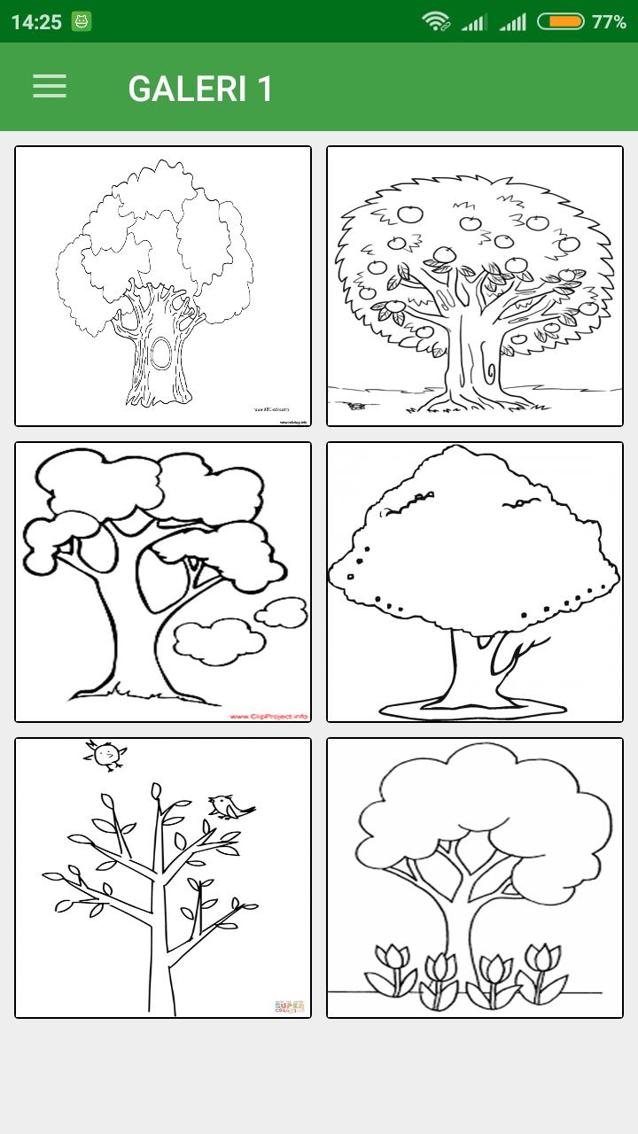 Detail Gambar Mewarnai Hutan Nomer 51