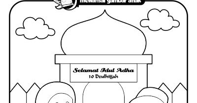 Detail Gambar Mewarnai Idul Adha Nomer 15