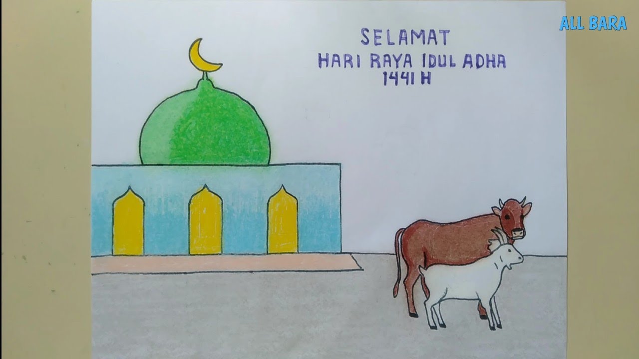 Detail Gambar Mewarnai Idul Adha Nomer 18