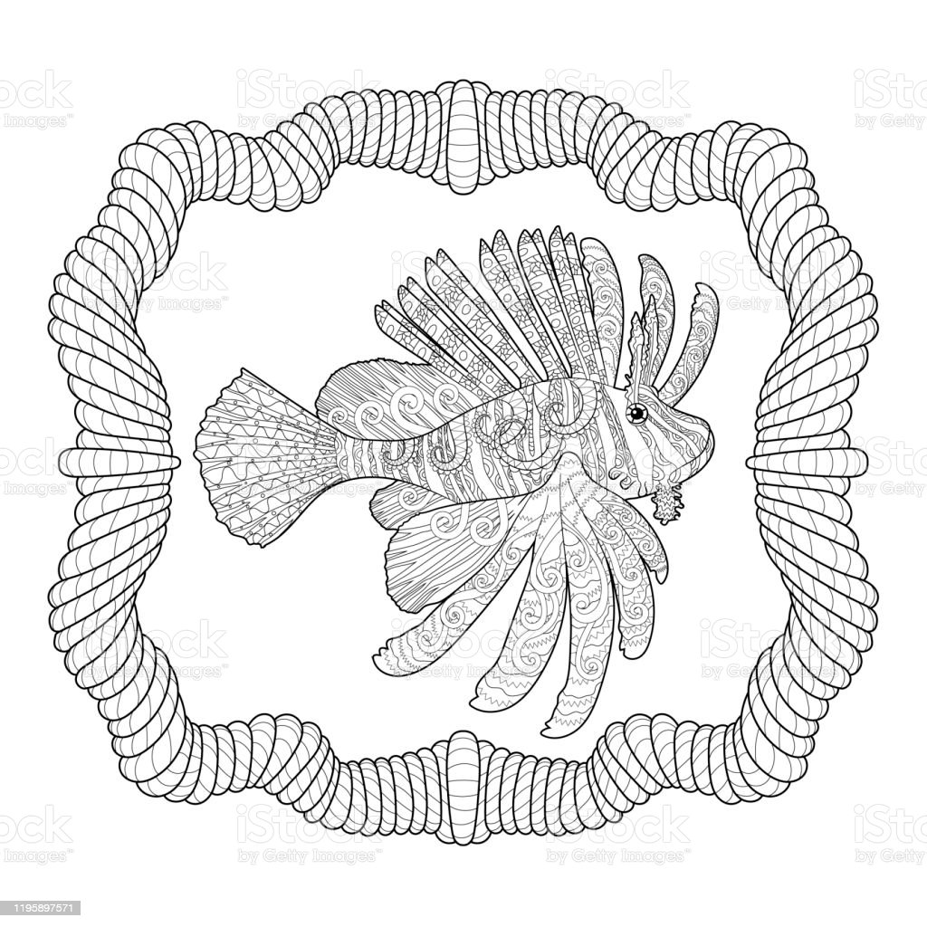 Detail Gambar Mewarnai Ikan Gambar Mewarnai Singa Nomer 26