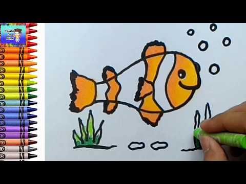 Detail Gambar Mewarnai Ikan Nemo Nomer 4