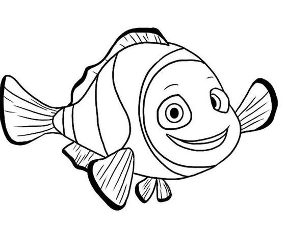 Detail Gambar Mewarnai Ikan Nemo Nomer 39