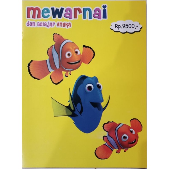 Detail Gambar Mewarnai Ikan Nemo Nomer 45