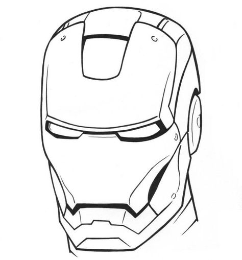 Detail Gambar Mewarnai Iron Man Nomer 10