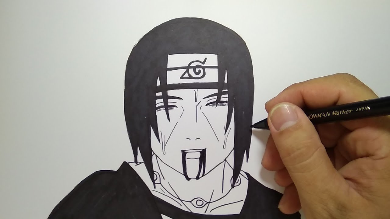 Detail Gambar Mewarnai Itachi Gambar Mewarnai Itachi Uchiha Nomer 47