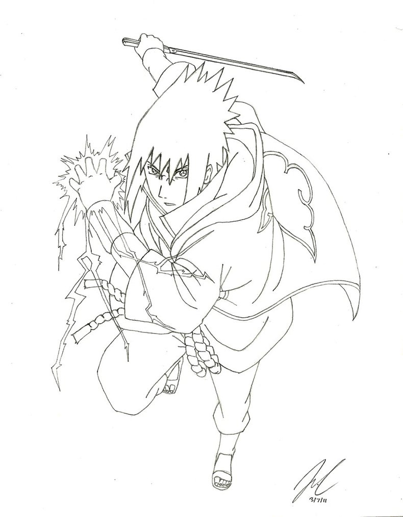 Detail Gambar Mewarnai Itachi Gambar Mewarnai Sasuke Uchiha Nomer 11