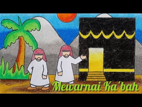 Detail Gambar Mewarnai Ka Bah Nomer 47