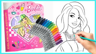 Detail Gambar Mewarnai Kartun Barbie Nomer 35