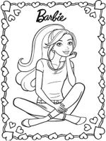 Detail Gambar Mewarnai Kartun Barbie Nomer 41